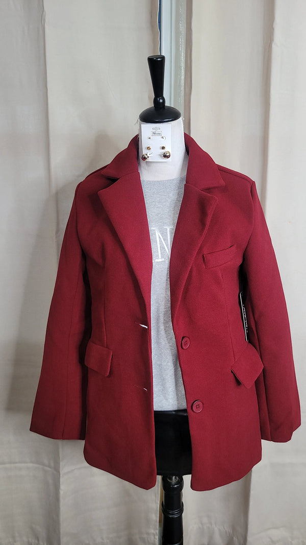 Fiorella Jacket ( Dark Red)