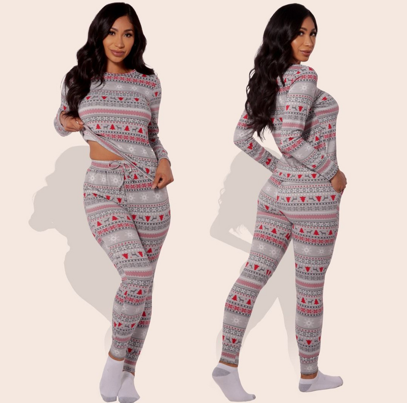 Holiday Pijama 2pcs set