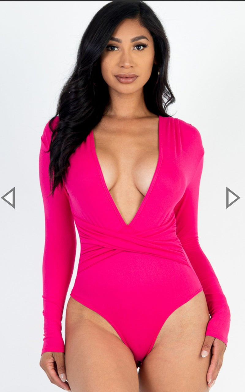 Minerva criscross bodysuit